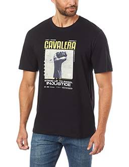Camiseta Manga Curta Black Lives Matter, Masculino, Cavalera, Preto, GG