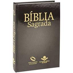 Bíblia Sagrada - Capa ilustrada com preto: Nova Almeida Atualizada (NAA)