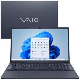 Notebook VAIO FE15, 15.6'' FHD, 12th, Intel Core i3, 4GB 256GB SSD, Windows 11, Cinza - Com Alexa Integrada - B0521H