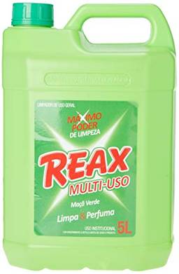 Reax Limpador Multiuso Maçã Verde, 5L
