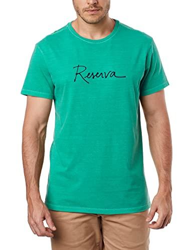 Camiseta Estampada Reserva Manuscrito, Reserva, Masculino, Verde Bandeira, GGG