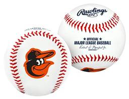 Bola de beisebol Baltimore Orioles da MLB, Rawlings, oficial, branco