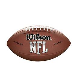 Wilson NFL MVP Official Football - Brown Version, Official (Age 14+)
