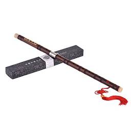 Tomshin Flauta de bambu amargo plugável Dizi Instrumento musical de sopro chinês tradicional feito à mão Chave de C Nível de estudo Desempenho profissional