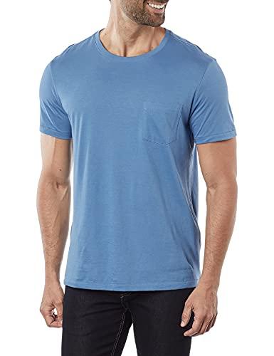 Camiseta,Supersoft Pocket,Osklen,masculino,Azul,G
