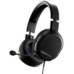 SteelSeries Arctis 1 Wired Gaming Headset – Detachable ClearCast Microphone – Lightweight Steel-Reinforced Headband – for PS4, PC, Xbox, Nintendo Switch and Lite, Mobile