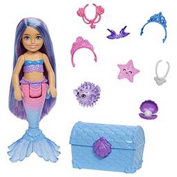 Barbie Mermaid Power Boneca Chelsea Sereias, HHG57