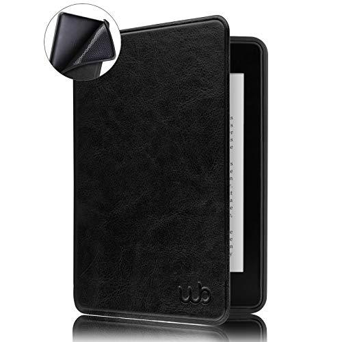 Capa Kindle 10ª geração - WB Premium Sensor Magnético Silicone Flexível - Couro Preta