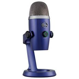 Microfone Condensador USB Blue Yeti Nano com Captação Cardióide e Omnidirecional, Plug and Play para Podcasts e Gravações em PC e Mac - Azul