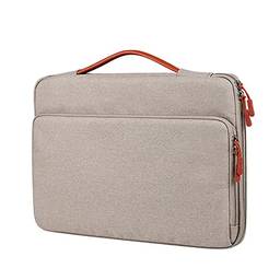 Elonglin Capa Case Protetora para Notebook MacBook Pro 13 Polegadas 16 Polegadas Bolsa para Laptop Sem Estampa Repelente de Água Cáqui 14,1 polegadas