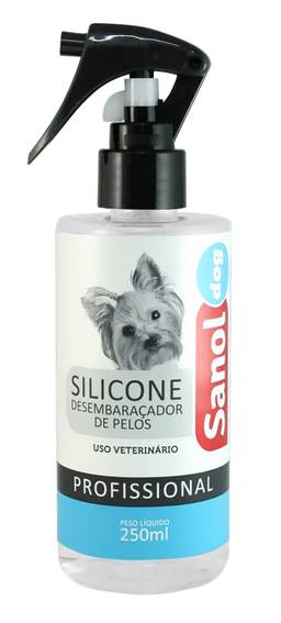 Silicone/Desembaraçador, Sanol Dog, 250ml, Transparente
