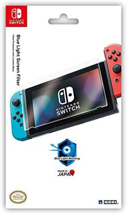 Hori Filtro de tela de luz azul Nintendo Switch (protetor de tela de bloqueio de luz azul) licenciado oficialmente pela Nintendo - Nintendo Switch
