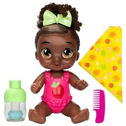 Boneca Baby Alive Bebê Shampoo - Berry Boo - Bolhas Mágicas - 28 cm - F9121 - Hasbro