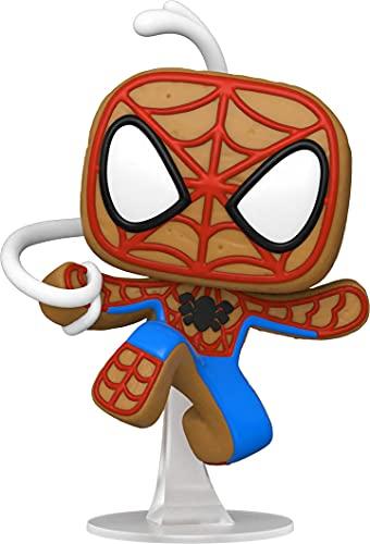 Funko Pop 939 Spiderman Holiday Gingerbread, Multicolor