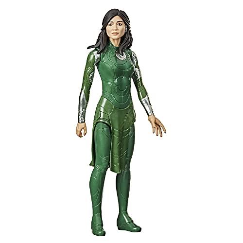 Figura Marvel Os Eternos Titan Hero Series, Boneco Sersi de 30 cm - F0085 - Hasbro, Verde