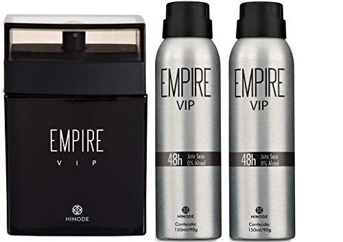Kit Perfume e 02 Desodorante New Empire Vip Hinode