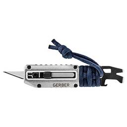 Gerber Gear 31-003741 Prybrid X, canivete com faca utilitária e prybar, azul urbano
