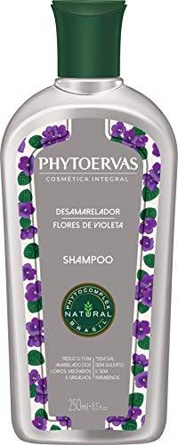 Shampoo Uso Diário 250 Ml Desamarelador, Phytoervas