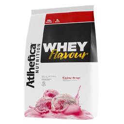 Whey Flavour - Milkshake Morango - Atlhetica Nutrition, 850 G