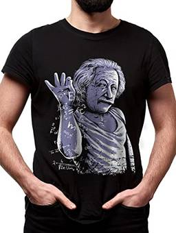 Camiseta Geek Albert Einstein Fisico cientista