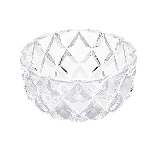LYOR Deli Diamond Centro de Mesa Decorativo de Cristal, Transparente (Chumbo), 18 x 10 cm