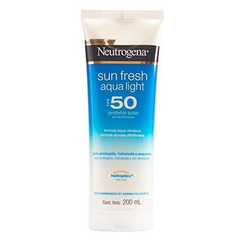 Protetor Solar Sun Fresh Aqua Light FPS 50, Neutrogena, 200ml