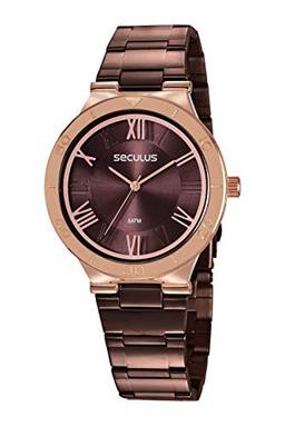 Relógio 77024LPSVXS2, Seculus, Feminino, Rose Gold,
