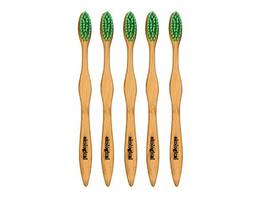 5 Escovas De Dente EcolóGicas De Bambú