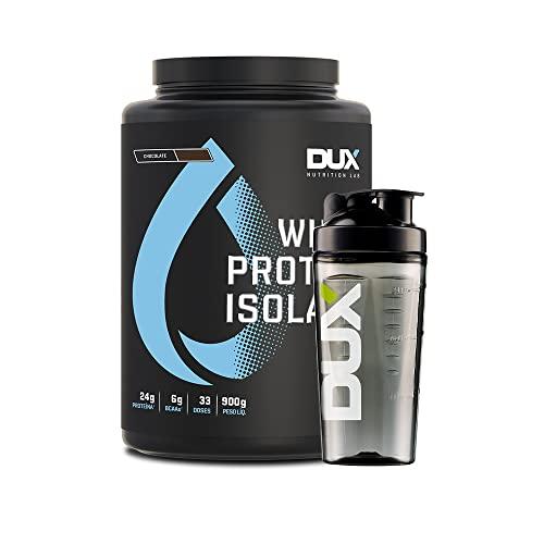 Whey Protein Isolado 900g + Coqueteleira Dux Nutrition (Baunilha)