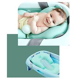 Almofada de apoio de banho de bebê GKPLY, almofada de banho de bebê, tapete antiderrapante recém-nascido, travesseiro de banho de bebê para banheira, assento de banho flutuante infantil para criança d
