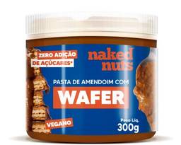 Pasta de Amendoim com Wafer de Chocolate (300g)