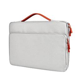 Elonglin Capa Case Protetora para Notebook MacBook Pro 13 Polegadas 16 Polegadas Bolsa para Laptop Sem Estampa Repelente de Água Cinza 13,3 polegadas