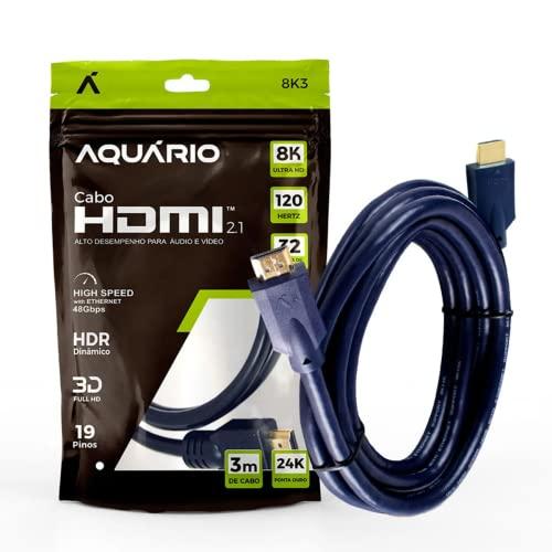 CABO HDMI 2.1 8K 3D 19 PINOS - 3 METROS
