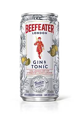 Drink Tônica Antarctica com Gin Beefeater, Lata com 269ml