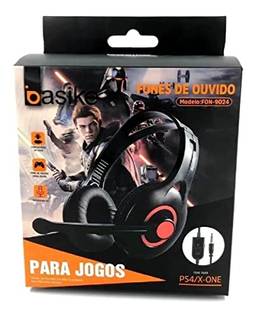 Fone de Ouvido Gamer Headset on-ear Microfone HD PC/PS4/XBOX Cor: Azul