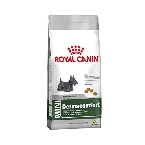 Ração Royal Canin Mini Dermacomfort Cães Adultos 7,5kg Royal Canin para Todas Todos os tamanhos de raça Adulto - Sabor Outro