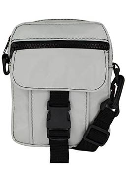 Shoulder Bag Lenna's Bolsa Transversal de Nylon LE07 Cinza