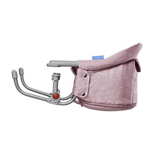 Cadeira De Alimentação Bebê com encaixe de Mesa Click Clip Rosa Multikids - BB613