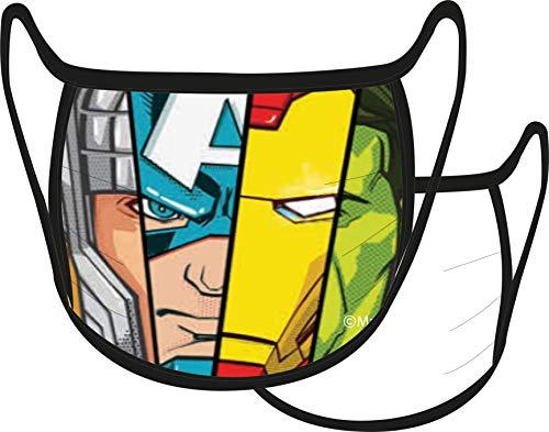 Máscara Avengers com tripla camada de proteção, Original, Infantil