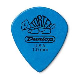 Dunlop 498P1.0 Tortex® Jazz III XL, azul, 1,0 mm, pacote com 12