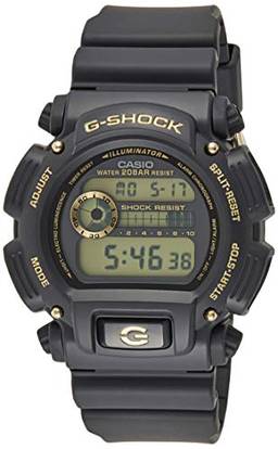 Relógio G-shock Dw-9052gbx-1a9dr Preto/dourado