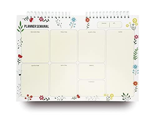 Planner Semanal de Mesa | Flores do Campo