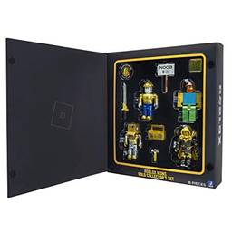 Sunny Brinquedos Roblox - Pack 4 Figuras Golden Collector'S "Aniversario", Multicor