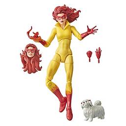 Boneca Marvel Legends Series Marvel’s Firestar Flama - Figura de 15 cm, com Acessórios - F0212 - Hasbro