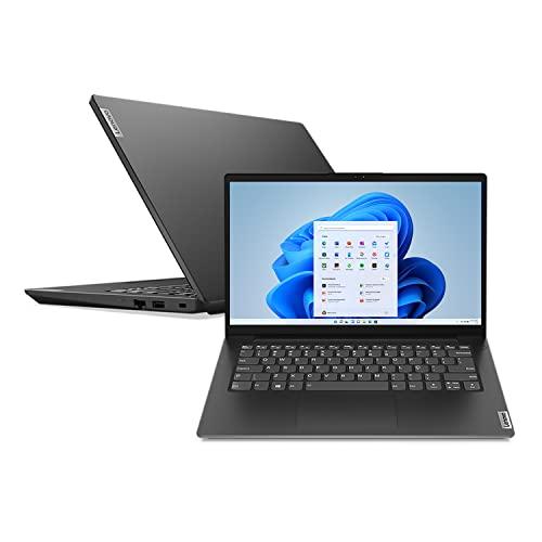 Notebook Lenovo V14 i5-1135G7 8GB 256GB SSD W11 Pro MX 350 2GB 14" FHD 82NM0014BR Preto