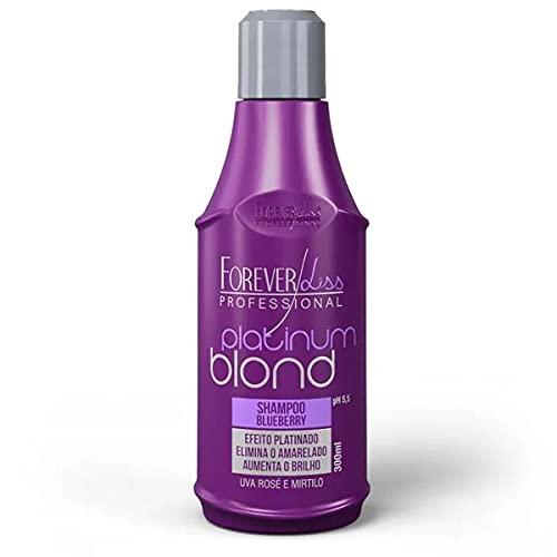 Shampoo Platinum Blond Matizador, Forever Liss, Roxo, 300Ml