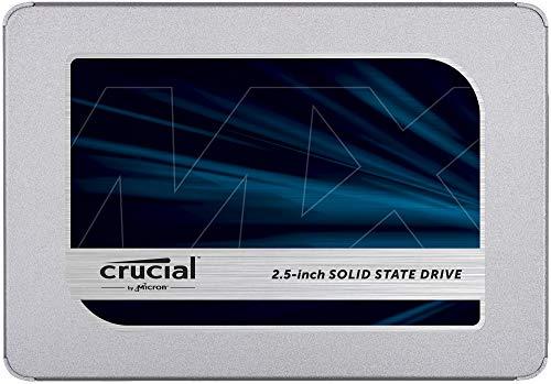 SSD CRUCIAL MX 500-500GB SATA 2, 5" - 7MM (COM ADAPTADOR DE 9, 5MM) - MICRON,   Micron, CT500MX500SSD1 I