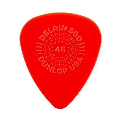Jim Dunlop Palhetas de guitarra Delrin 500 Prime Grip .46 mm (450P.46)