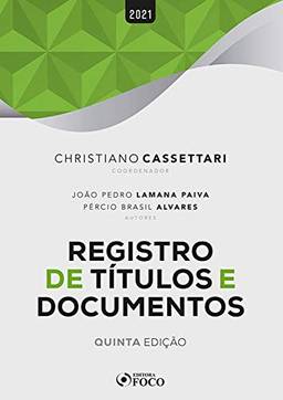 Registro de títulos e documentos (Cartórios Livro 5)
