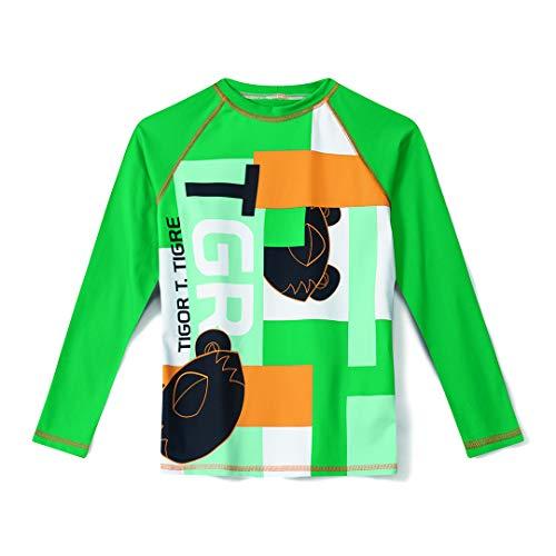 Camiseta Beachwear, Tigor T. Tigre, meninos, Verde, 8